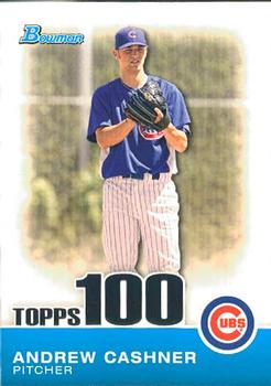 2010 Bowman - Topps 100 Prospects #TP39 Andrew Cashner Front