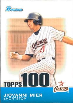 2010 Bowman - Topps 100 Prospects #TP41 Jiovanni Mier Front