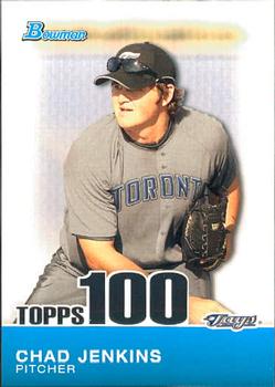 2010 Bowman - Topps 100 Prospects #TP63 Chad Jenkins Front