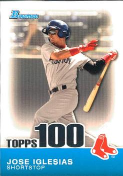 2010 Bowman - Topps 100 Prospects #TP64 Jose Iglesias Front