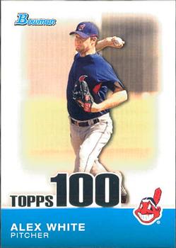 2010 Bowman - Topps 100 Prospects #TP79 Alex White Front