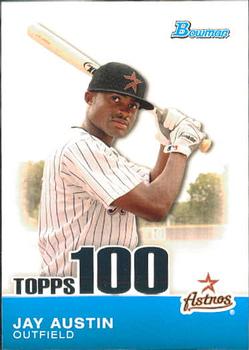 2010 Bowman - Topps 100 Prospects #TP81 Jay Austin Front