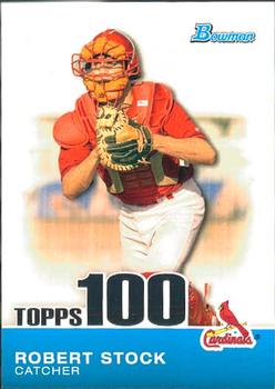 2010 Bowman - Topps 100 Prospects #TP84 Robert Stock Front