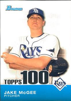 2010 Bowman - Topps 100 Prospects #TP85 Jake McGee Front