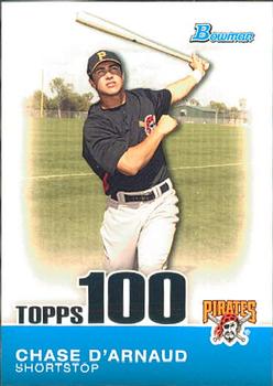 2010 Bowman - Topps 100 Prospects #TP87 Chase D'Arnaud Front
