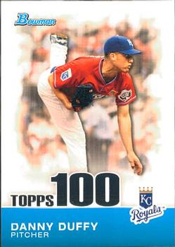2010 Bowman - Topps 100 Prospects #TP88 Danny Duffy Front