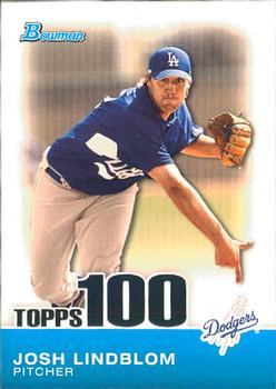 2010 Bowman - Topps 100 Prospects #TP89 Josh Lindblom Front