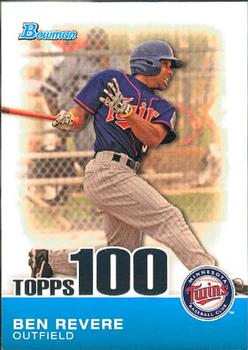 2010 Bowman - Topps 100 Prospects #TP94 Ben Revere Front