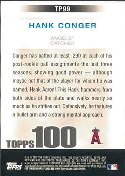2010 Bowman - Topps 100 Prospects #TP99 Hank Conger Back