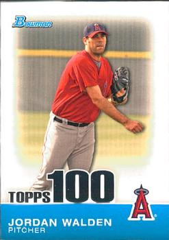 2010 Bowman - Topps 100 Prospects #TP100 Jordan Walden Front