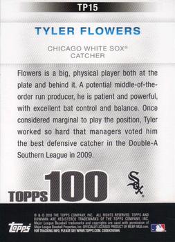 2010 Bowman - Topps 100 Prospects #TP15 Tyler Flowers Back