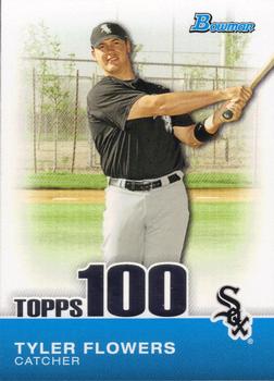 2010 Bowman - Topps 100 Prospects #TP15 Tyler Flowers Front