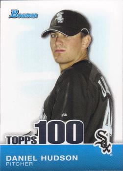 2010 Bowman - Topps 100 Prospects #TP40 Daniel Hudson Front