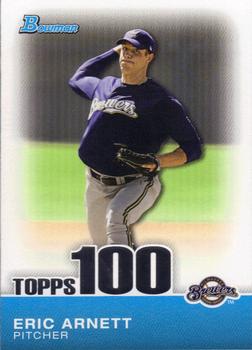 2010 Bowman - Topps 100 Prospects #TP67 Eric Arnett Front
