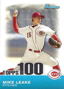 2010 Bowman - Topps 100 Prospects #TP71 Mike Leake Front