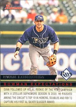 2010 Bowman - Bowman Expectations #BE15 Evan Longoria / Alex Liddi Front