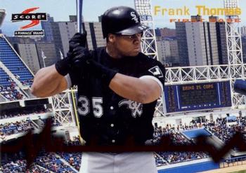 1997 Score - Heart of the Order #4 Frank Thomas Front