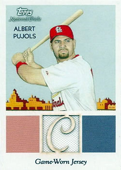 2010 Topps National Chicle - Relics #NCR-AP Albert Pujols Front