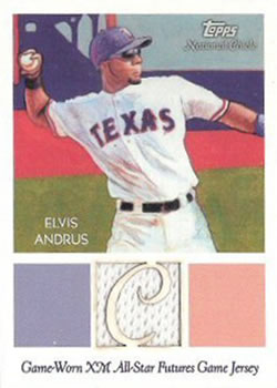 2010 Topps National Chicle - Relics #NCR-EA Elvis Andrus Front