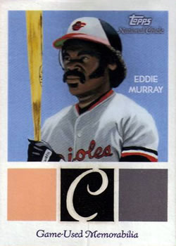 2010 Topps National Chicle - Relics #NCR-EM Eddie Murray Front