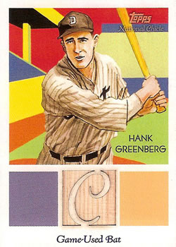 2010 Topps National Chicle - Relics #NCR-HG Hank Greenberg Front