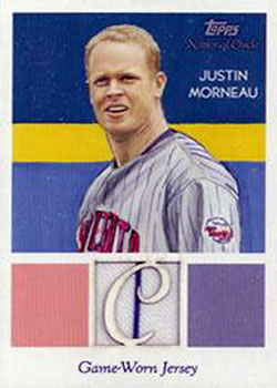 2010 Topps National Chicle - Relics #NCR-JM Justin Morneau Front