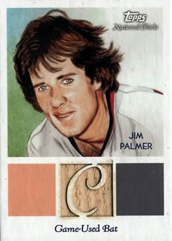 2010 Topps National Chicle - Relics #NCR-JPA Jim Palmer Front