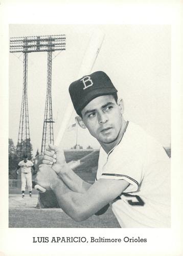 1964 Jay Publishing Baltimore Orioles #NNO Luis Aparicio Front