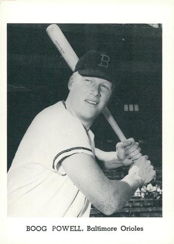 1964 Jay Publishing Baltimore Orioles #NNO Boog Powell Front