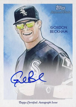 2010 Topps National Chicle - Autographs #NCA-GB Gordon Beckham Front