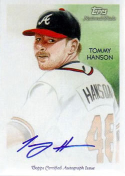 2010 Topps National Chicle - Autographs #NCA-TH Tommy Hanson Front