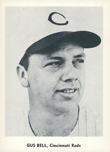 1959 Jay Publishing Cincinnati Reds #NNO Gus Bell Front