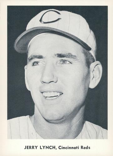 1959 Jay Publishing Cincinnati Reds #NNO Jerry Lynch Front