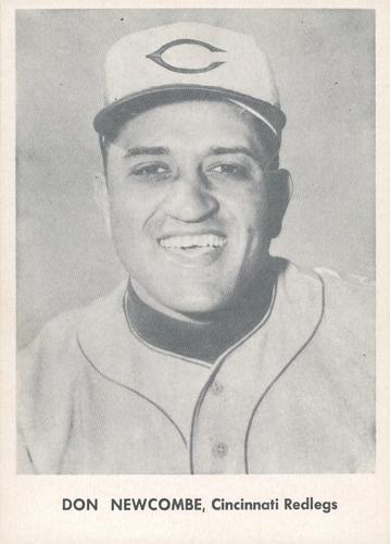 1958 Jay Publishing Cincinnati Redlegs Set B #NNO Don Newcombe Front