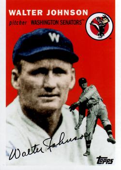 2010 Topps - Vintage Legends Collection #VLC8 Walter Johnson Front