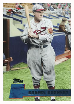 2010 Topps - Vintage Legends Collection #VLC19 Rogers Hornsby Front