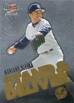 1997 Score - Stand & Deliver #12 Mariano Rivera Front