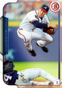 2015 Bowman #119 Andrelton Simmons Front