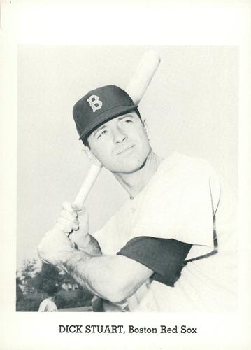 1963 Jay Publishing Boston Red Sox Set B #NNO Dick Stuart Front