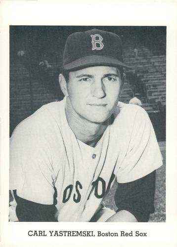 1963 Jay Publishing Boston Red Sox Set B #NNO Carl Yastrzemski Front