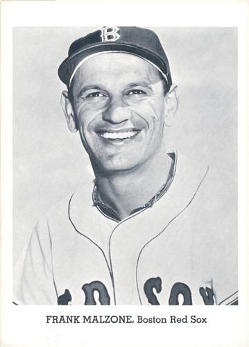 1964 Jay Publishing Boston Red Sox  #NNO Frank Malzone Front