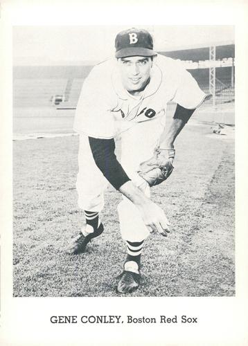 1962 Jay Publishing Boston Red Sox 5x7 Photos (Set B) #NNO Gene Conley Front