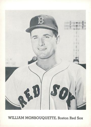 1962 Jay Publishing Boston Red Sox 5x7 Photos (Set B) #NNO William Monbouquette Front
