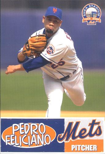 2008 New York Mets Summer at Shea Photocards #11 Pedro Feliciano Front