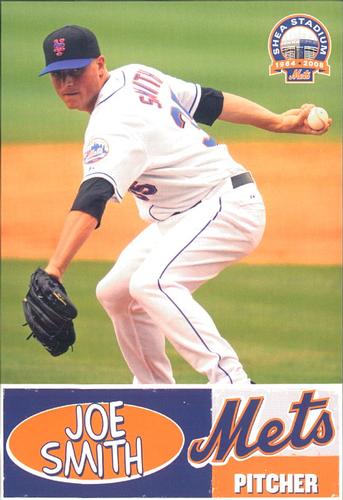 2008 New York Mets Summer at Shea Photocards #25 Joe Smith Front