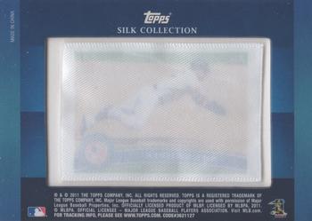 2011 Topps - Silk Collection #40 Nick Swisher Back