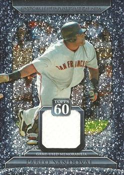 2011 Topps - Topps 60 Relics Diamond Anniversary #T60R-PS Pablo Sandoval Front