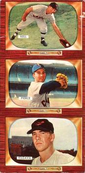 1955 Bowman - Advertising Strips #NNO George Kell / Billy Pierce / Bob Kuzava Front