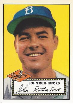 1995 Topps Archives Brooklyn Dodgers #21 John Rutherford Front