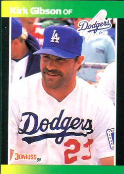 1989 Donruss Baseball's Best #10 Kirk Gibson Front